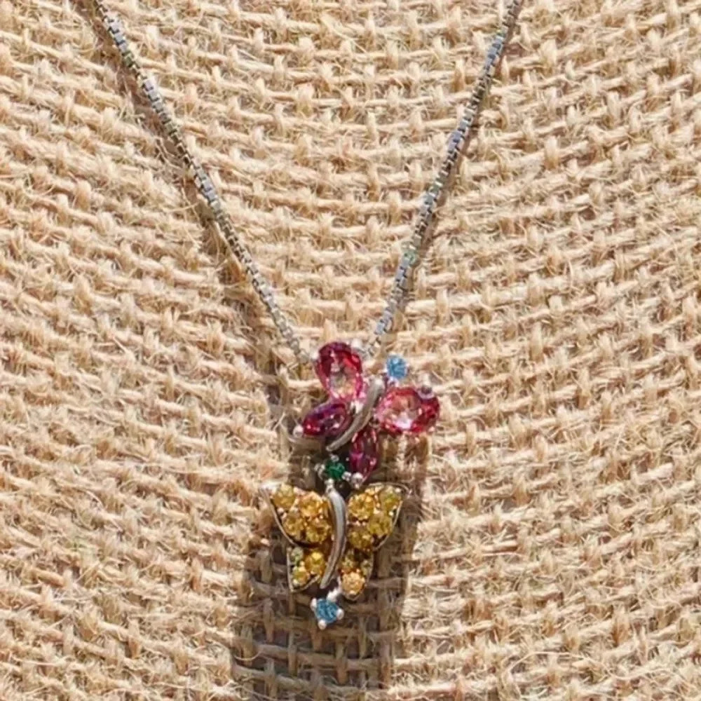 Alwand Vahan Sterling Silver Butterfly Necklace - Picture 13 of 13